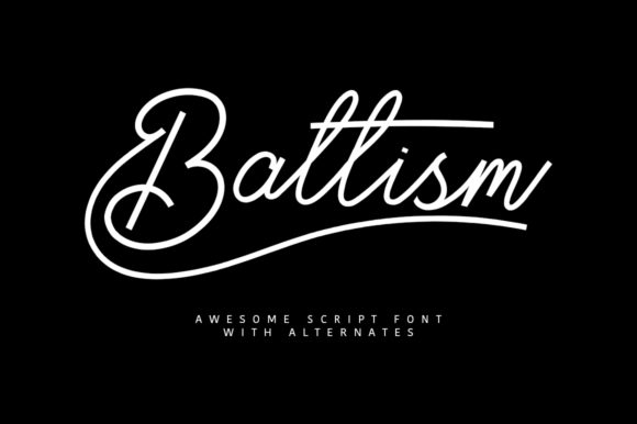 Baltism: A Script Font for Elegant Branding