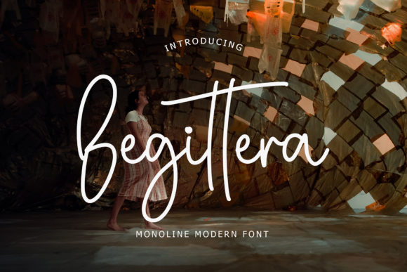 Begittera: A Casual Script Font for Creative Marketing