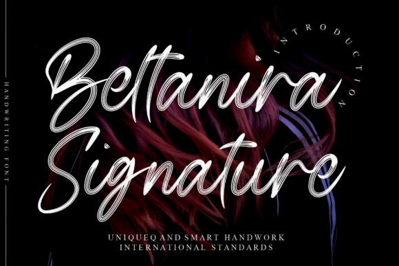 Beltanira Signature Font Review