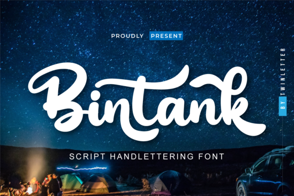 Bintank Font for Creative Campaigns