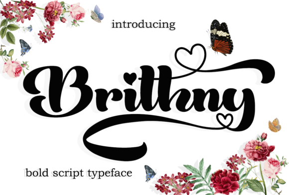 Brithny Font for Business Branding
