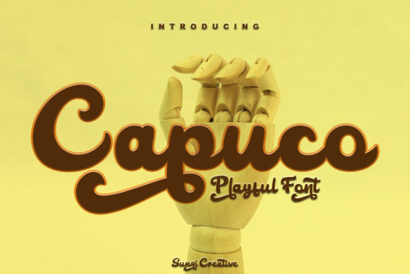 Capuco: A Vintage Script Font