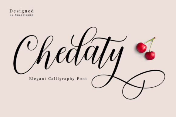 Chedaty: A Cute Script Font for Business Branding
