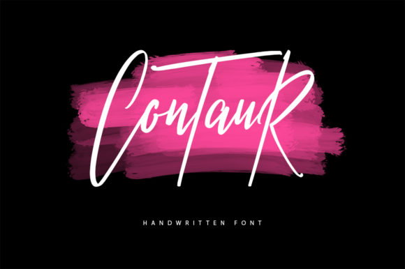 Contaur: A Script Font for Modern Branding