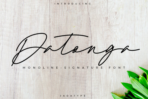 Datonga Font for Web Design