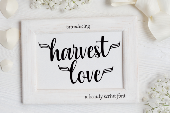 Harvest Love Font for Business Branding