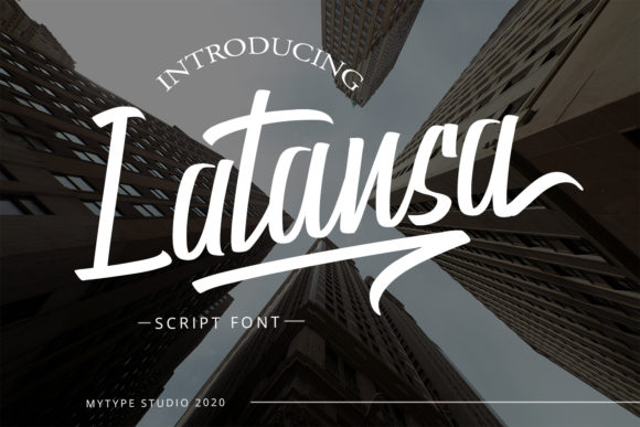 Latansa: A Script Font for Business Branding