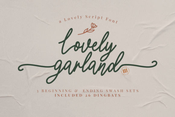 Lovely Garland Font Review