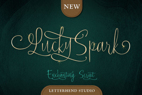 Lucky Spark Font for Creative Design