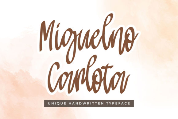 Miguelno Carlota Font for Business Branding