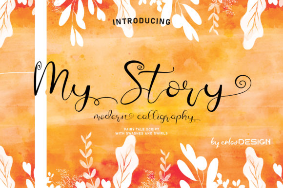 My Story Font for Elegant Branding