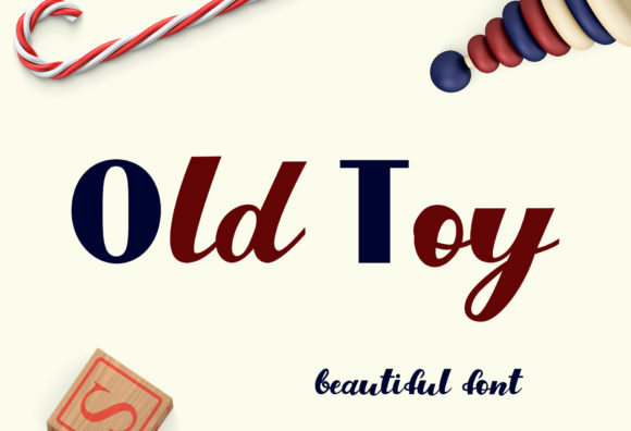 Old Toy Font: Vintage Script for Modern Design