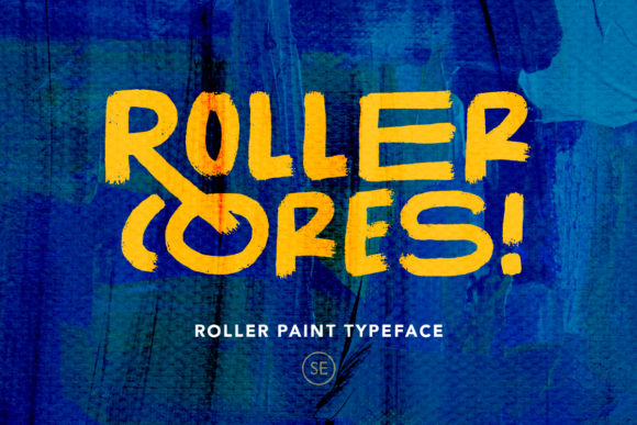 Roller Cores Font for Creative Projects