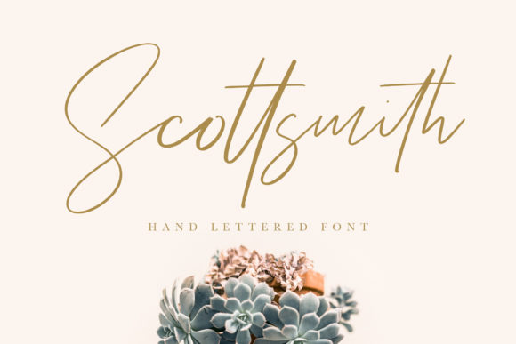 Scottsmith Font for Web Design