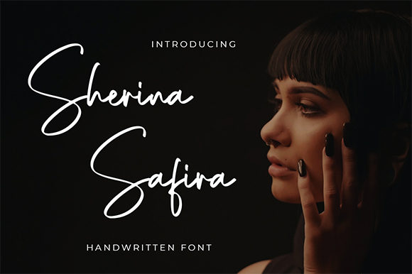 Sherina Safira Font for Creative Campaigns