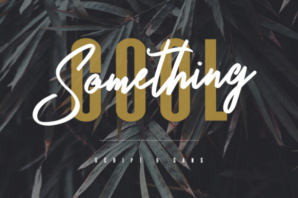 Something Cool Font Review
