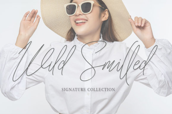 Wild Smilled Font for Creative Makers