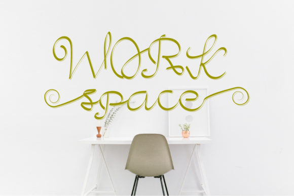Workspace Font for Creative Projects