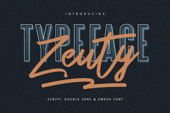 Zeuty Font for Creative Design